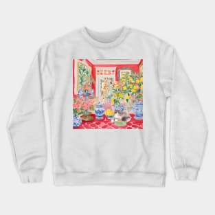 Is anybody home? Crewneck Sweatshirt